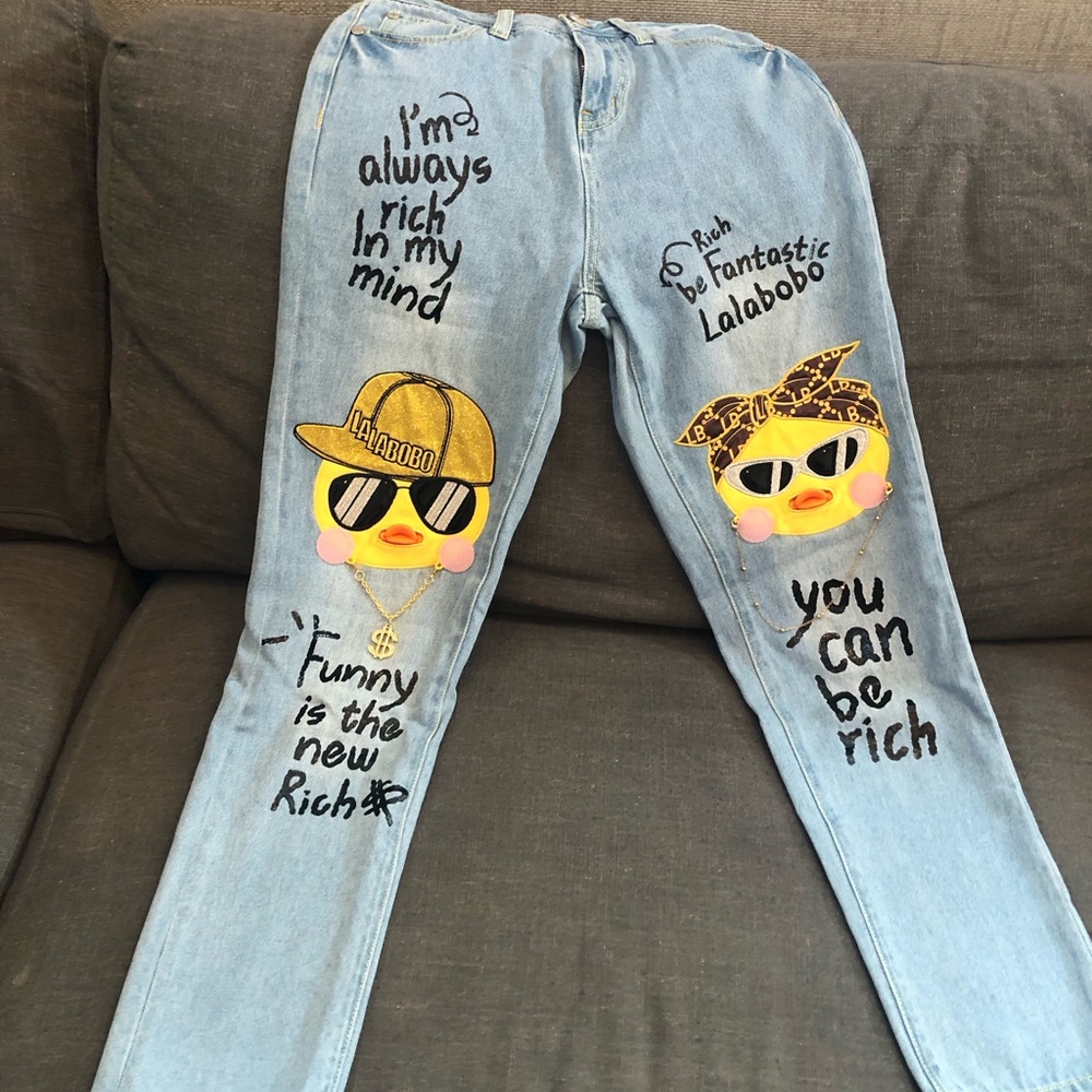 Lalabobo jeans.   Size 25